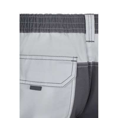 VL NJORD. Two-tone multi-pocket twill trousers (240 g/m²), in cotton (35) and polyester (65)